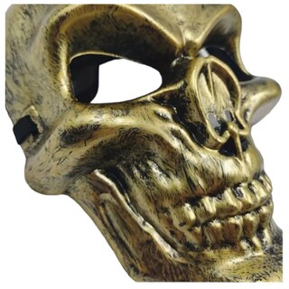 Foto 5 | Foto 5 | Careta Del Halloween Z-smilefun Mxklu-004 4 Piezas Dorado