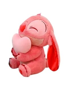 Foto 3 | Foto 3 | Peluche Stitch Guiño Abrazando A Un Corazoón Rojo + Gratis Termo Güish De Regalo