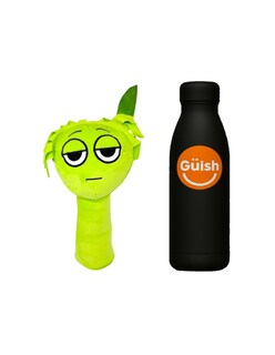 Foto 1 | Foto 1 | Peluche Sprunki Rhythm Box Verde Lima + Gratis Termo Güish De Regalo