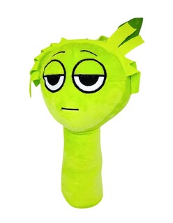 Foto 2 | Foto 2 | Peluche Sprunki Rhythm Box Verde Lima + Gratis Termo Güish De Regalo