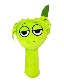 Foto 4 | Foto 4 | Peluche Sprunki Rhythm Box Verde Lima + Gratis Termo Güish De Regalo