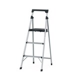 Escalera 3 Peldaños Aluminio Tipo Tijera Truper 16764