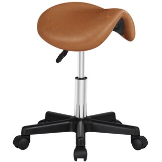 Foto 1 | Foto 1 | Taburete Yaheetech Con Ruedas  Giratoria  De Piel Sintética - Venta Internacional.