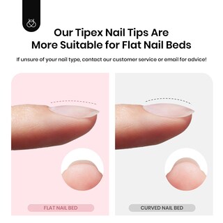 Foto 6 | Foto 6 | Puntas Para Uñas Beetles Tipex Instant Apex Extra Short Squoval - Venta Internacional.