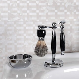 Foto 6 | Foto 6 | Soporte Para Brochas De Afeitar Sanwa Deluxe De Acero Inoxidable - Venta Internacional.