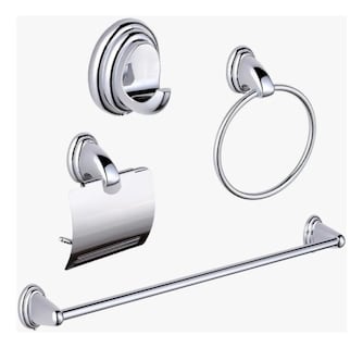 Foto 2 | Foto 2 | Juego De Accesorios De Baño 6 Pzas Plateados