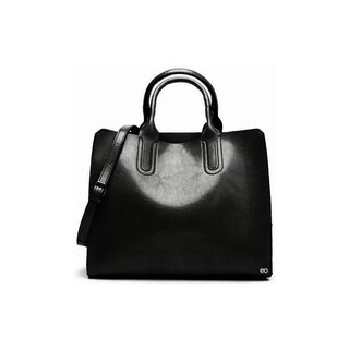 Foto 1 | Foto 1 | Bolso De Hombro Con Asa Superior Cuero Pu Eo Safe Imports Esi-21537 Negro
