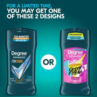 Foto 2 | Foto 2 | Desodorante Antitranspirante Degree Men Cool Rush 72 H 2.7 Oz X 12 - Venta Internacional.