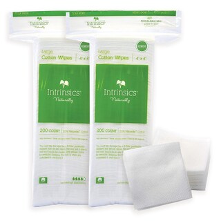 Foto 1 | Foto 1 | Cotton Squares Intrinsics Tamaño Grande 400 Unidades 8 Capas Absorbencia - Venta Internacional.