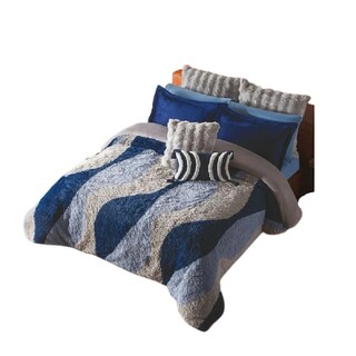 Foto 1 | Foto 1 | Cobertor Shaggy Cobalto Mat/ind Poliester Suave Concord