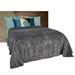 Foto 1 | Foto 1 | Cobertor Ligero King Size Elefantito Hogar Camelis Color Gris Oxford Premium Jacquard 3d