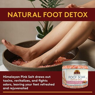 Foto 2 | Foto 2 | Sales Para Remojar Pies Foot Soak Detox Salt Okay 600 Ml (paquete De 2) - Venta Internacional.