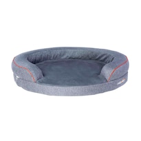 Cama Para Mascota Energy Gris Redonda Mediana
