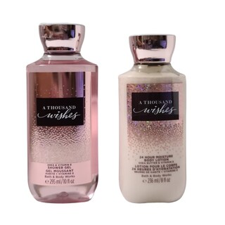 Foto 1 | Foto 1 | Set De Regalo Bath & Body Works A Thousand Wishes Gel De Ducha De 300 Ml Y Loción De 240 Ml - Venta Internacional.