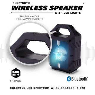 Foto 4 | Foto 4 | Altavoz Bluetooth Inalámbrico Soar Nfl Shockbox Xl Seattle Seahawks - Venta Internacional.