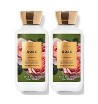 Loción Corporal Bath & Body Works Rose  240 Ml  Paquete De 2 Unidades - Venta Internacional.