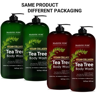 Foto 2 | Foto 2 | Gel De Baño Majestic Pure Tea Tree 480 Ml (paquete De 2) - Venta Internacional.