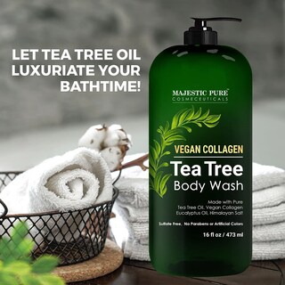Foto 4 | Foto 4 | Gel De Baño Majestic Pure Tea Tree 480 Ml (paquete De 2) - Venta Internacional.