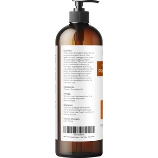 Foto 3 | Foto 3 | Aceite Portador: Aceite De Semilla De Calabaza Velona 473 Ml Usda Organic - Venta Internacional.