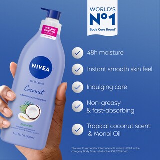 Foto 3 | Foto 3 | Loción Corporal Nivea Con Aceite De Monoi De Coco Con Infusión De Aceite 500 Ml 2 - Venta Internacional.