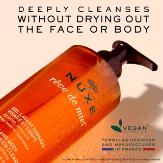 Foto 3 | Foto 3 | Gel De Ducha Nuxe Rêve De Miel Ultra-rich Con Miel 400 Ml Para Piel Seca - Venta Internacional.