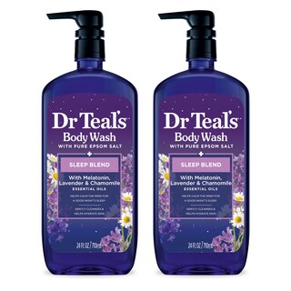 Foto 1 | Foto 1 | Gel De Baño Dr. Teal's Sleep Blend Con Sal De Epsom 720 Ml (paquete De 2) - Venta Internacional.