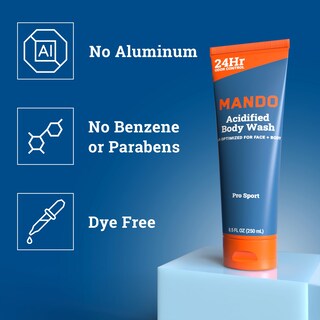 Foto 3 | Foto 3 | Gel De Baño Mando Acidified Para Control De Olores Durante 24 Horas 250 Ml 2 Unidades - Venta Internacional.