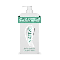 Gel De Baño Native Lily Milk & White Sage  532 Ml  Sin Sulfatos - Venta Internacional.