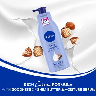 Foto 5 | Foto 5 | Loción Corporal Nivea Smooth Milk Para Piel Seca 400 Ml - Venta Internacional.