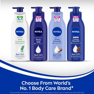 Foto 6 | Foto 6 | Loción Corporal Nivea Smooth Milk Para Piel Seca 400 Ml - Venta Internacional.