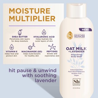 Foto 2 | Foto 2 | Jabón De Baño Con Leche De Avena Y Lavanda 600 Ml (paquete De 2) - Venta Internacional.