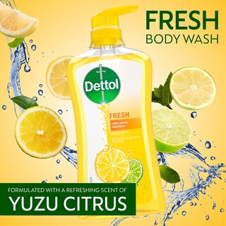 Foto 3 | Foto 3 | Gel De Baño Dettol Fresh Yuzu Con Aroma A Cítricos 500 Ml Paquete De 1 - Venta Internacional.