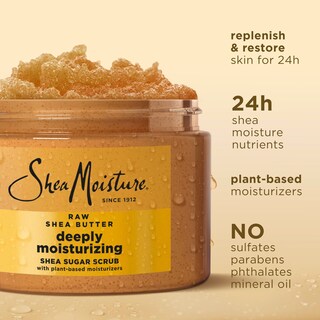 Foto 3 | Foto 3 | Exfoliante Corporal Sheamoisture Manteca De Karité Cruda Con Azúcar De Karité 350 Ml - Venta Internacional.