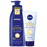 Loción Corporal Nivea Skin Reafirmante Con 500 Ml Y Crema En Gel De 200 Ml - Venta Internacional.