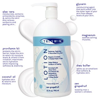 Foto 2 | Foto 2 | Loción De Natación Triswim Neutraliza El Cloro 32 Ml Para Piel Seca - Venta Internacional.