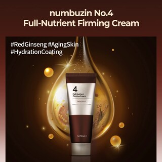 Foto 3 | Foto 3 | Crema Numbuzin No.4 Reafirmante Y Nutritiva 60 Ml De Ginseng Rojo - Venta Internacional.