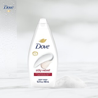 Foto 4 | Foto 4 | Gel De Baño Dove Silky Velvet 450 Ml Hidratante Paquete De 2 - Venta Internacional.
