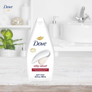 Foto 5 | Foto 5 | Gel De Baño Dove Silky Velvet 450 Ml Hidratante Paquete De 2 - Venta Internacional.