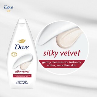 Foto 6 | Foto 6 | Gel De Baño Dove Silky Velvet 450 Ml Hidratante Paquete De 2 - Venta Internacional.