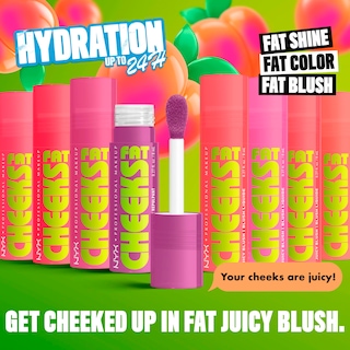 Foto 3 | Foto 3 | Maquillaje Profesional Liquid Blush Nyx Para Mejillas Gordas Color Melocotón - Venta Internacional.