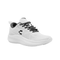 Tenis Para Hombre Charly Running Ultra Ligeros Sport Blanco/negro Blanco
