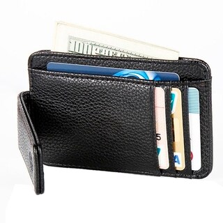 Foto 4 | Foto 4 | Clip Negro P/ Billetes Cartera Tarjetero Protección Rfid Antirrobo