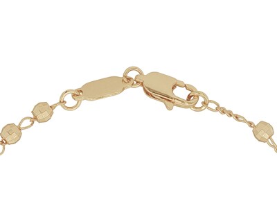 Foto 2 | Foto 2 | Misterio Vírgen De Guadalupe Bolitas Diamantadas 19cm Chapa De Oro 18k Ch120