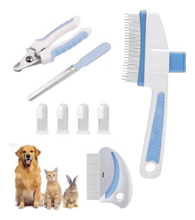 Foto 2 | Foto 2 | Peinado Y Autolimpieza De Mascotas Con Botón De Liberación Azul Claro