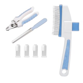 Foto 3 | Foto 3 | Peinado Y Autolimpieza De Mascotas Con Botón De Liberación Azul Claro