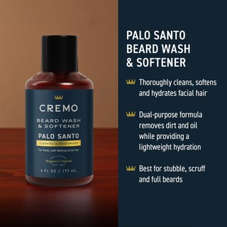 Foto 2 | Foto 2 | Set De Cuidado De Barba Cremo Palo Santo Limpiador Y Suavizante 2 En 1 - Venta Internacional.