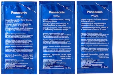 Foto 4 | Foto 4 | Solución Limpiadora De Recambio Para Afeitadora Panasonic Wes4l03 Paquete De 3 - Venta Internacional.