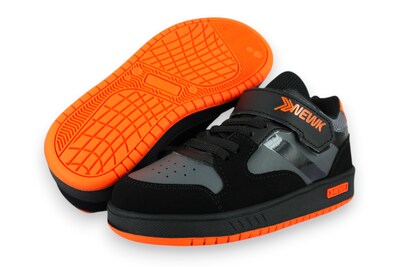 Foto 1 | Foto 1 | Tenis Casual Negro Naranja Infantil Denvered Newk