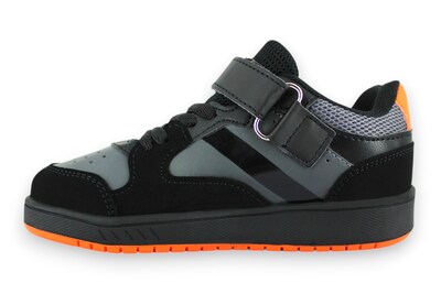 Foto 2 | Foto 2 | Tenis Casual Negro Naranja Infantil Denvered Newk