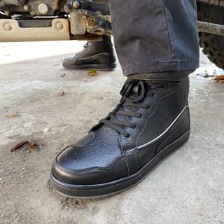 Foto 6 | Foto 6 | Tenis Atacama Pastrana Protección Biker Calzado Bota Negra Para Moto De Piel